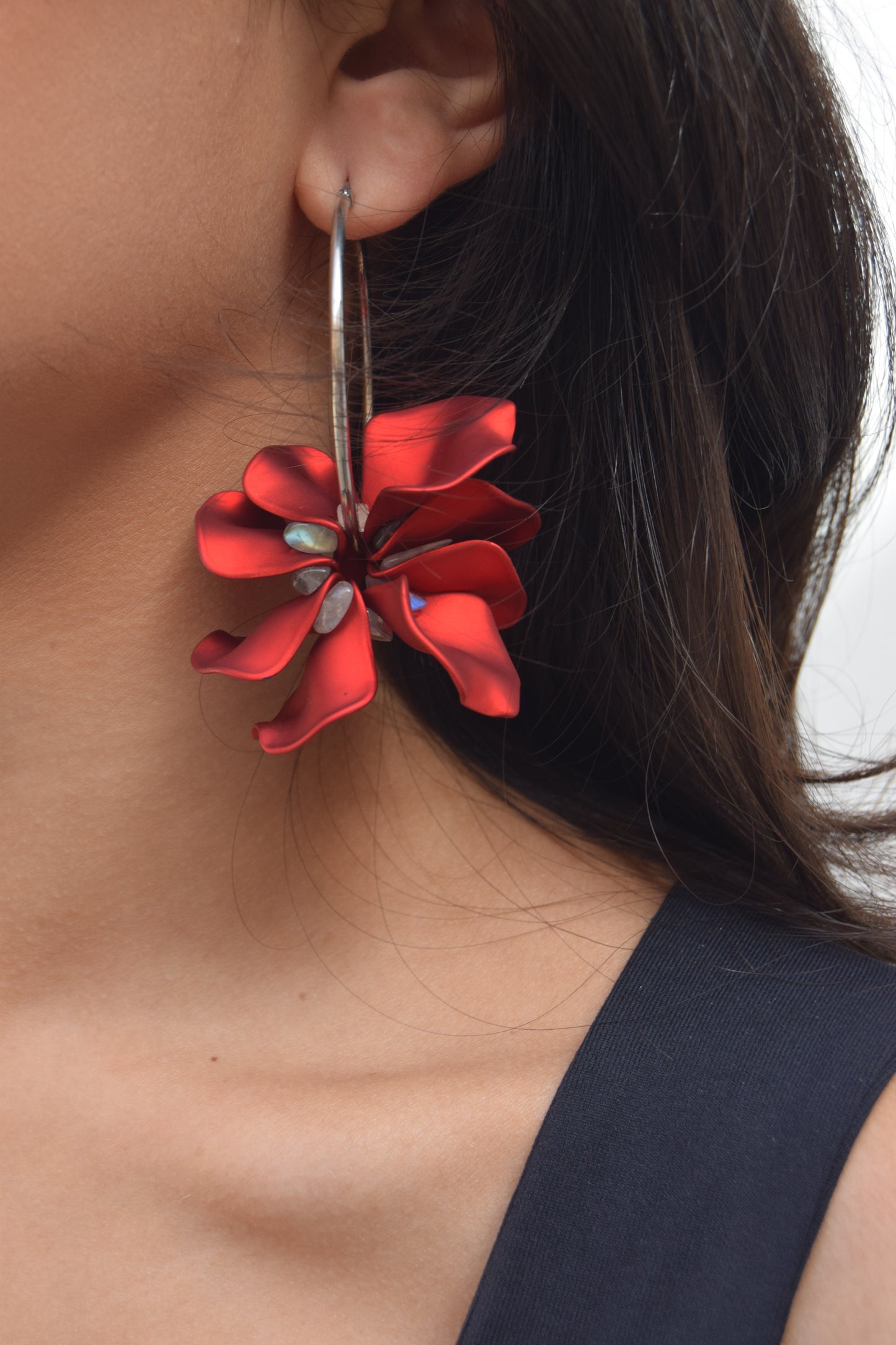 PENDIENTES JULIETA PLATEADO