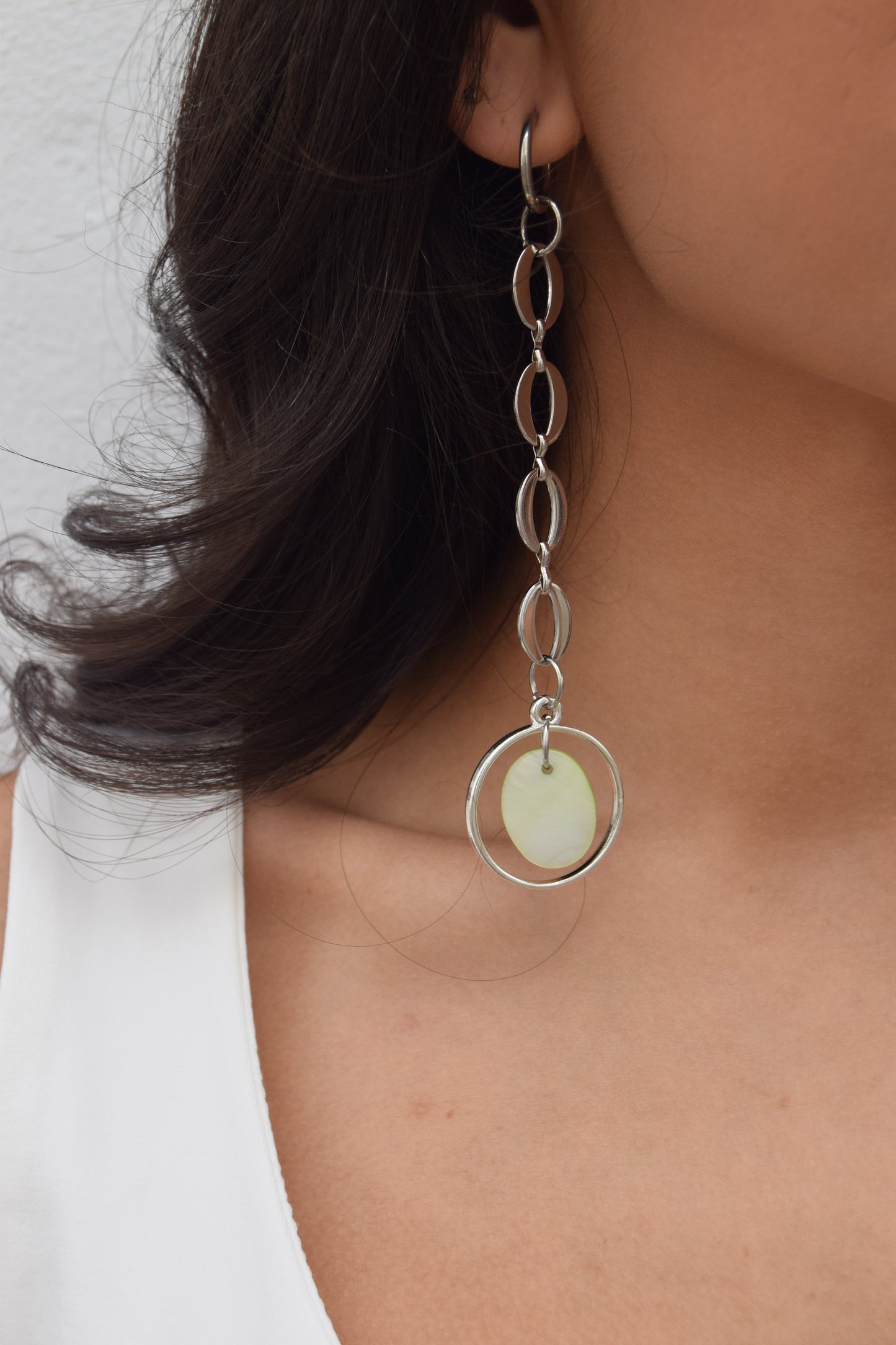PENDIENTES MATILDA PLATEADO