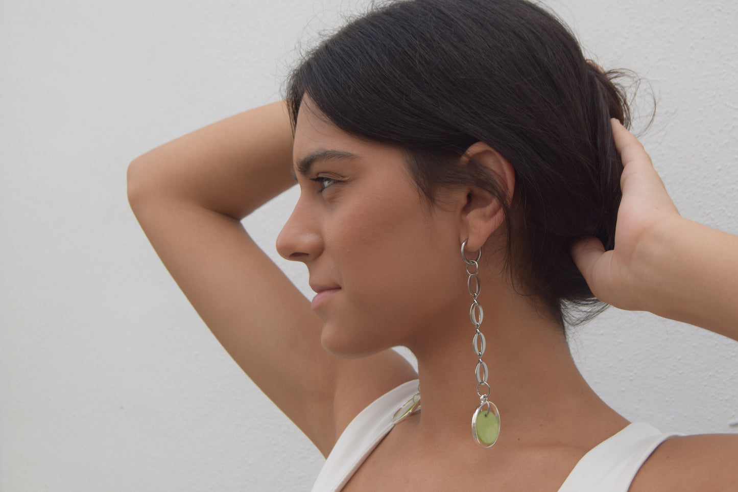 PENDIENTES MATILDA PLATEADO