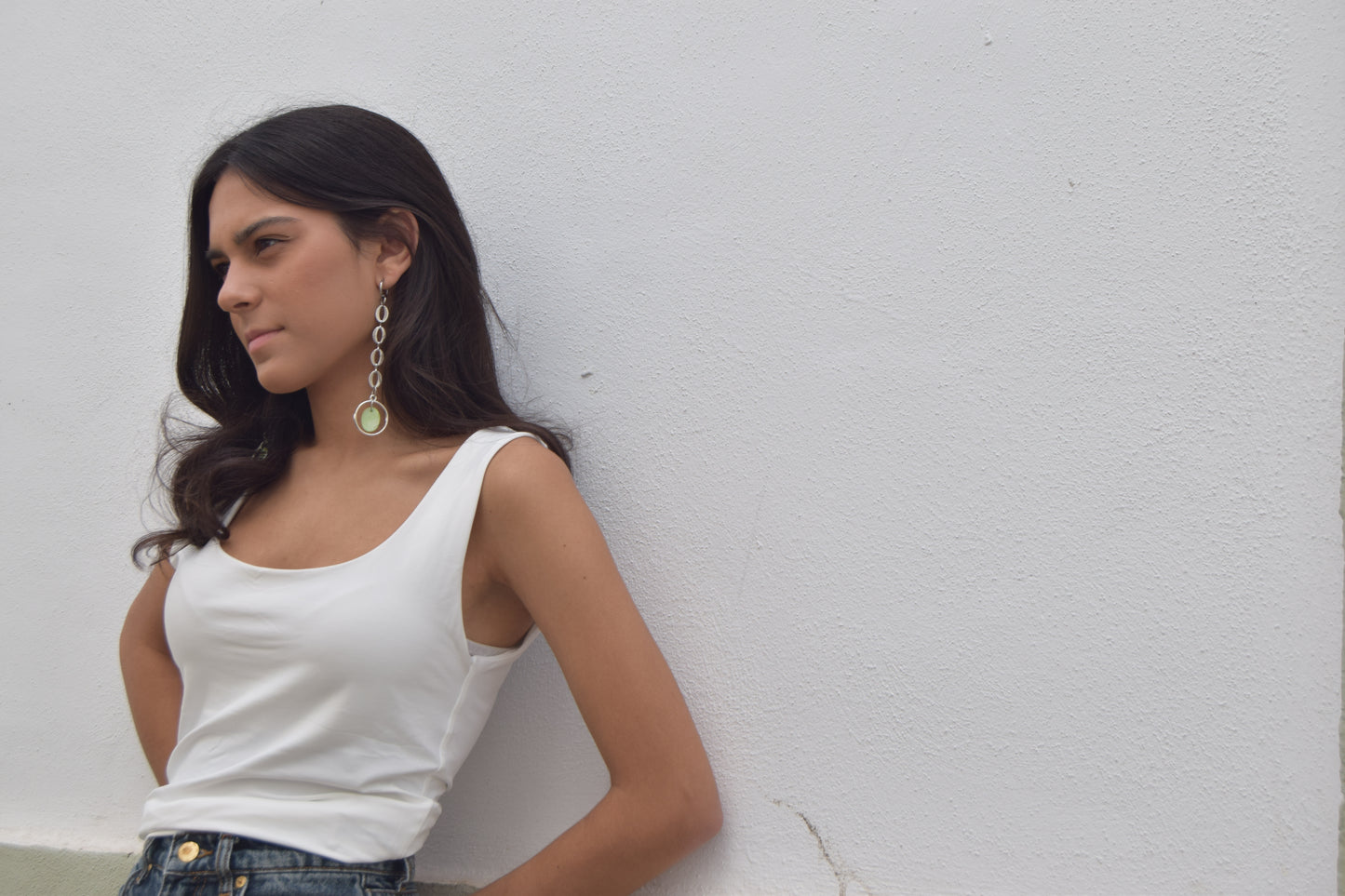 PENDIENTES MATILDA PLATEADO