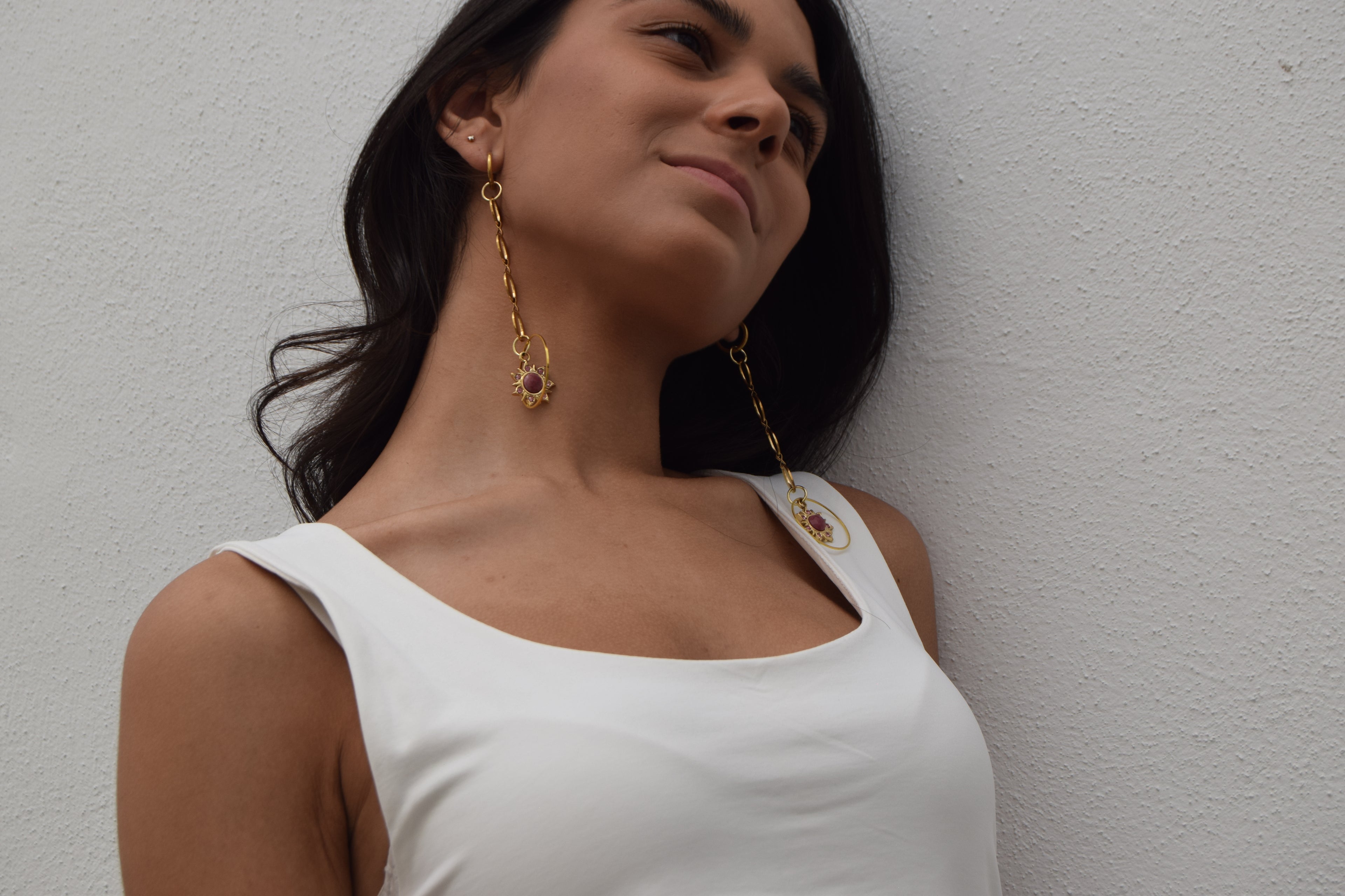 PENDIENTE MATILDA DORADO