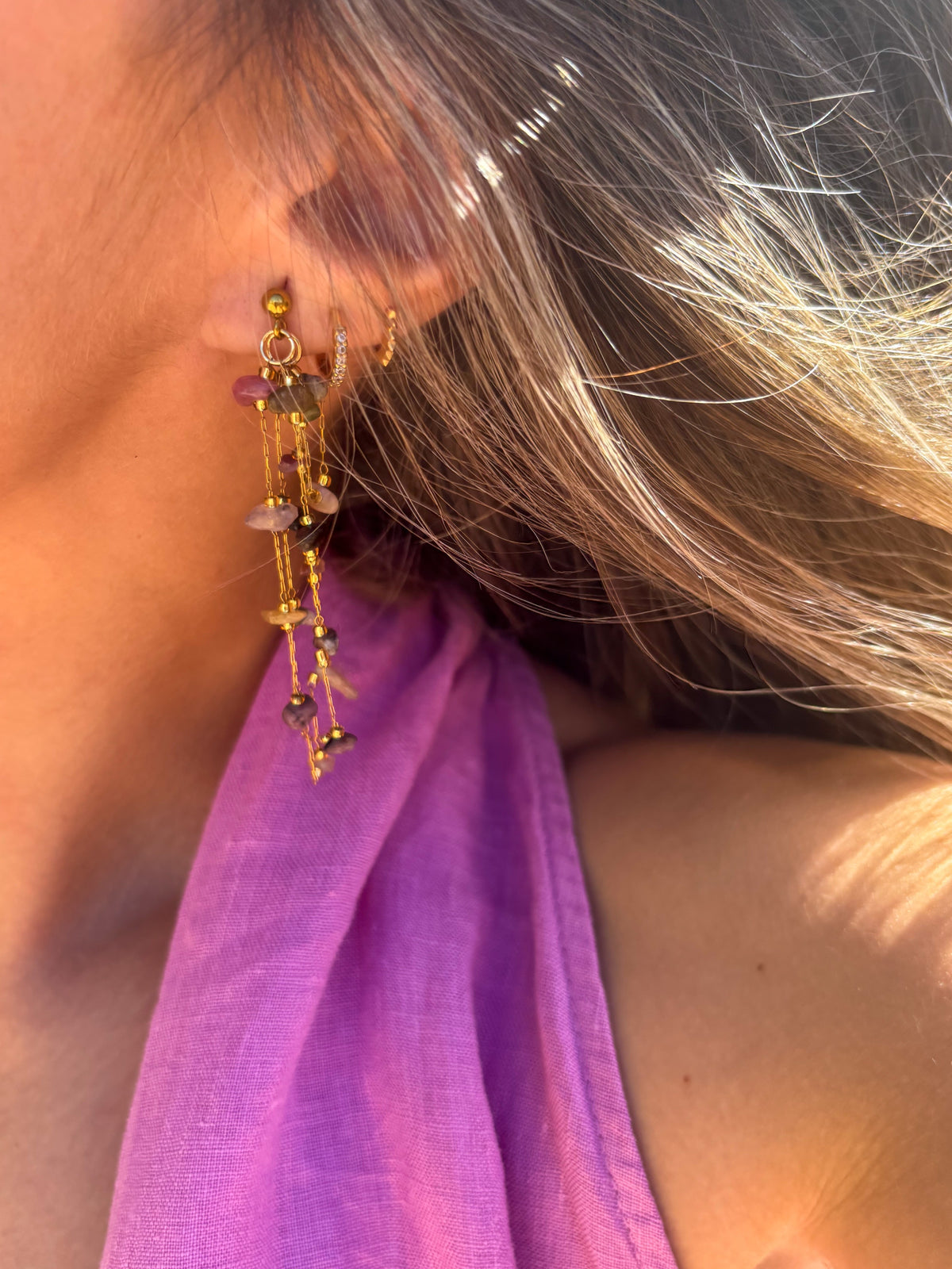 Pendientes Farolillo